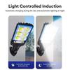 1/2Pack Solar LED Street Lights PIR датчик движения с дистанционным управлением 3 режима освещения для наружного двора, сада, гаража