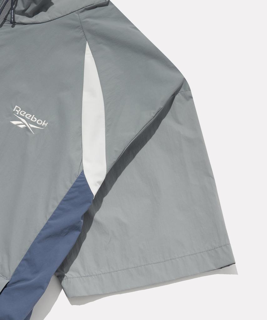 Reebok Ellipse Short Sleeve Anorak - Gray