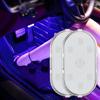 Сенсорный USB-светодиодный светильник для салона автомобиля, потолочный светильник, лампа для чтения, перезаряжаемый, белый, декорации для потолка и внутренней двери автомобиля