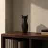Абстрактная фигурка совы, напечатанная на 3D-принтере, Современная минималистичная геометрическая статуэтка совы, Декоративная скульптура птицы для украшения дома и офиса