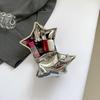 Акриловая Яркая Пятиконечная Звезда Кошелек-ноль Милая Крутая Острая Девушка Губная Помада Вечеринка Мини Сумка Через Плечо Банкет Нишевый Конфетный Цвет CLE