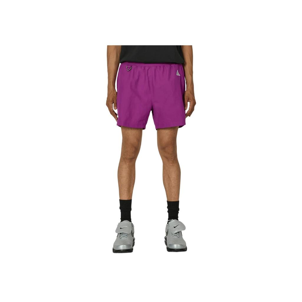 Nike ACG Reservoir Goat однотонные легкие эластичные быстросохнущие водонепроницаемые свободные повседневные шорты мужские шорты фиолетовые FN2472-505