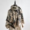 Luxury Cashmere Paisley Scarf Winter Women Pashmina Shawls Warm Blanket Wraps Female Foulard Bandana Brand Thick Scarves Hijab