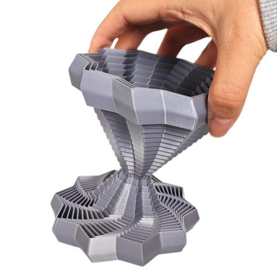 3D-печатная фрактальная звезда-фиджет Снятие стресса и тревоги Расширяющаяся звезда Сенсорная игрушка Вращающаяся спираль Расширяющаяся звезда Игрушка-антистресс