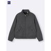Uniqlo Gu Cozy Melton Stand Zip Up Jacket