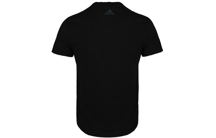 Adidas T Shirts Men's Black Crew Neck Moderate Straight Fit GL5635