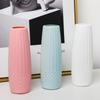Imitation Ceramic Flower Vase PE Flower Arrangement Fashion Flower Pot Home Decoration