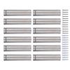 12 Set Stainless Steel Standoff Screws 19x80mm Advertising Screws Mounting Hardware for Hanging Acrylic Picture Frame