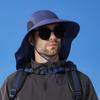 Summer Shawl Sun Hat Men's Outdoor Cycling Mountaineering Sunscreen Breathable Neck Protection Fisherman Hat