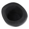 Черный цилиндр из полиэстера, фетра, атласа, шляпа волшебника, шляпа джентльмена, аксессуары для костюмов для вечеринок, один размер подходит для большинства взрослых детей