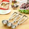 Sale Kitchen Accessories Stainless Steel Spring Handle Mash Potato Scoop Food Grade Ice Cream Spoon
