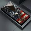 Стеклянный чехол для телефона с дизайном орла, подходит для Samsung Galaxy S26 S25 S24 S23 S22 S20 FE/Ultra/Plus, противоударная задняя крышка
