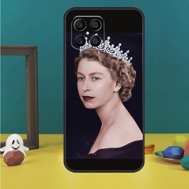 Англия Королева Елизавета II Чехол Для Honor 200 Pro X9b X9a X8b X8a X8 X9 X9c 50 70 90 Lite Honor Magic 5 6 7 Pro Обложка