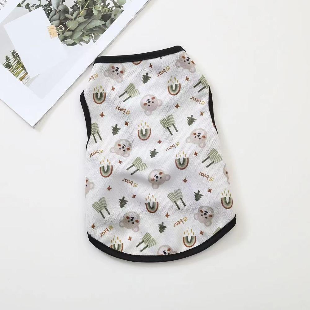 Breathable Pet Dog Clothes Cute Dog T-shirt Summer Pet Supplies