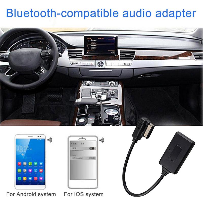 Для Mercedes-Benz CL BE SL ML GL R BluetoothModule приемник адаптер радио стерео AUX кабель адаптер 12 контактов автомобиль