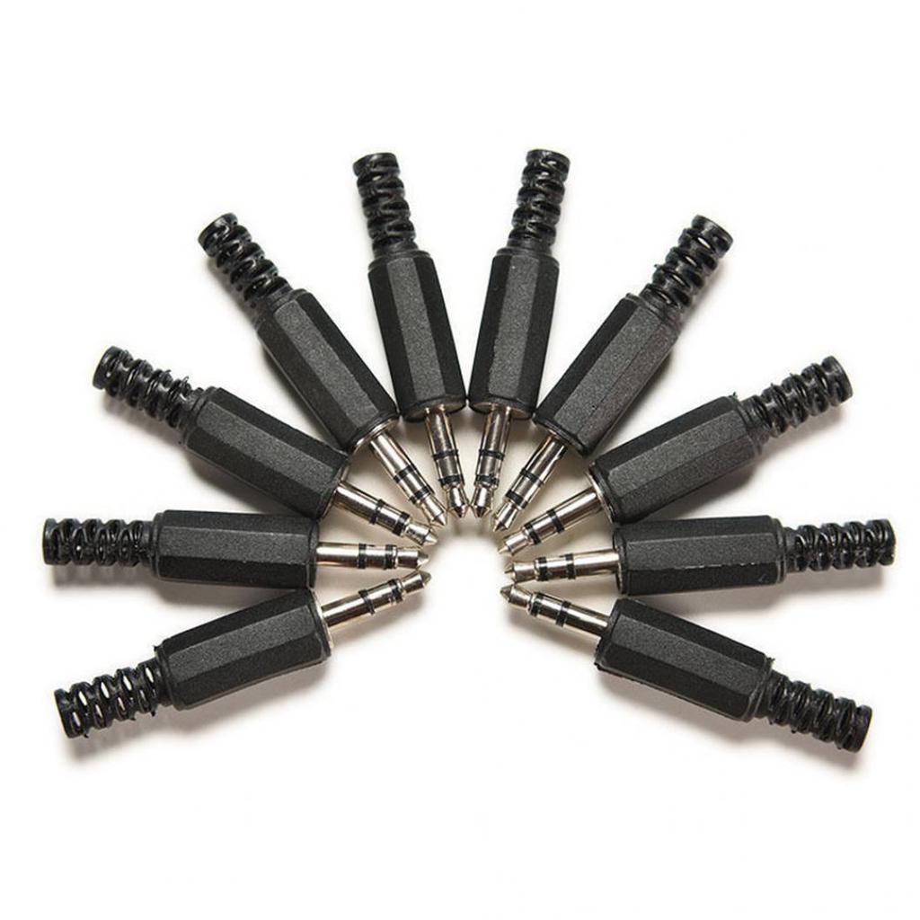 10 шт. 3,5 мм аудио штекер адаптер стерео разъем инструменты для наушников