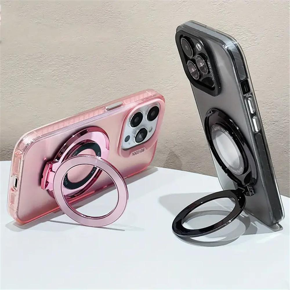 For Xiaomi 14T Pro Shockproof Phone Case For Xiaomi 14T 13T 12T Pro 11 Lite 5G NE Magnetic Stand Holder Acrylic Cover Coque