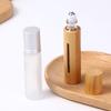 Containers Bamboo Empty Rollerball Bottles Refillable Bottle Perfume Case Essential Oil Bottle