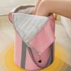 Vziguhk Foot Bath Bucket, Foot Soaking Bag | Foldable Foot Bath Basin with Knee Cover, Foot Spa Tub Bag, Foot Bucket, Pedicure, Portable Foot Spa Buck