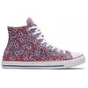 Converse Chuck Taylor All Star Удобные Модные Высокие Кеды из Канваса Унисекс Красные 166828C