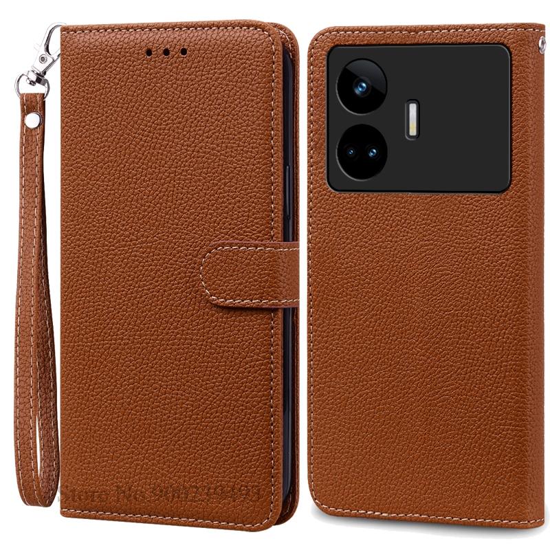 For Realme GT Neo 5 SE Case Leather Wallet Flip Cover For Realme GT Neo 5 SE Case Phone Book Cover Coque Fundas