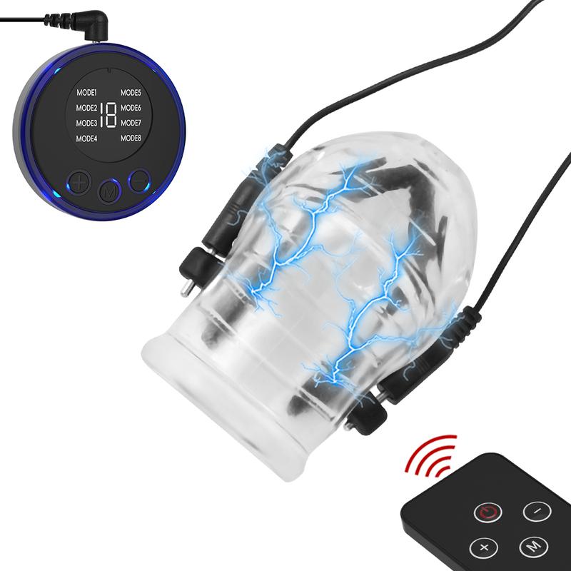 Electro Shock Penis Ring Electric Penis Enlarger Massage Penis Ring Adult Themed Toys Electrocal Stimulate Sex Toys For Men