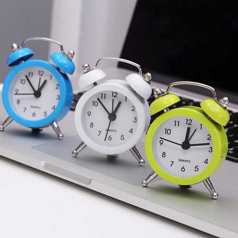 Домашний традиционный металлический прикроватный указатель для учеников начальной школы, настольный будильник, подарок