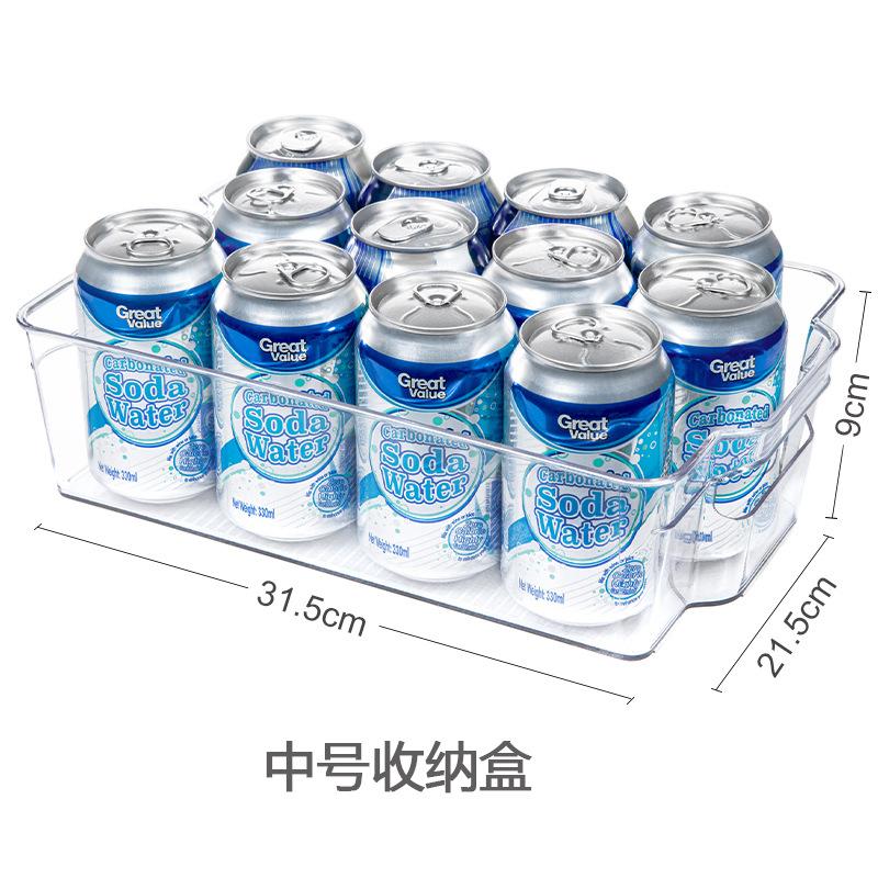 Storage Basket Storage Fridge Bins - Refrigerator Organizer Bins for Fridge Freezer Pantry And Kitchen Set Stackable