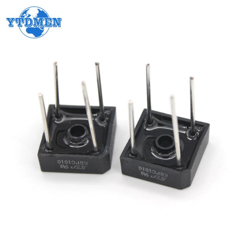 5PCS Diode KBPC1010 Bridge Rectifier 10A 1000V Electronic Component Bridge Rectifiers Set