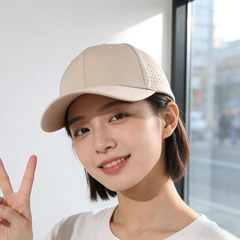 Baseball cap Thin women's sunshade breathable outdoor leisure sunscreen cap Sports waterproof cap