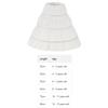 White Lace Children Skirt Petticoat 3 Hoops Princess Skirt Fashion Crinoline Skirt  Kids Girls