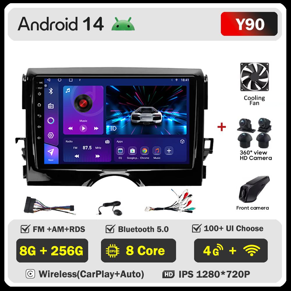 Для Toyota Mark X X130 2 II 2009 2010 2011 - 2019 Автомобильный радиоплеер Car Carplay Screen Autoradio Mirror Link Car Intelligent Syst