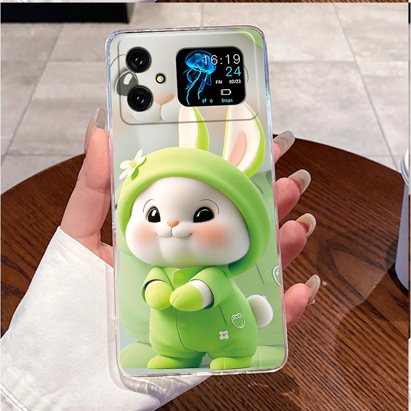 Ins New Fashion Phone Case For Cubot A20 Clear Soft Case Funy Fluffy Kitten Silicone Shockproof Cover For Cubot A20 Casing