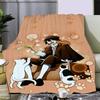 Аниме Бродячие псы лит. Плед с принтом Пледы для пикника Теплый плед Мягкий и удобный плед Дом Путешествия Подарок на день рождения