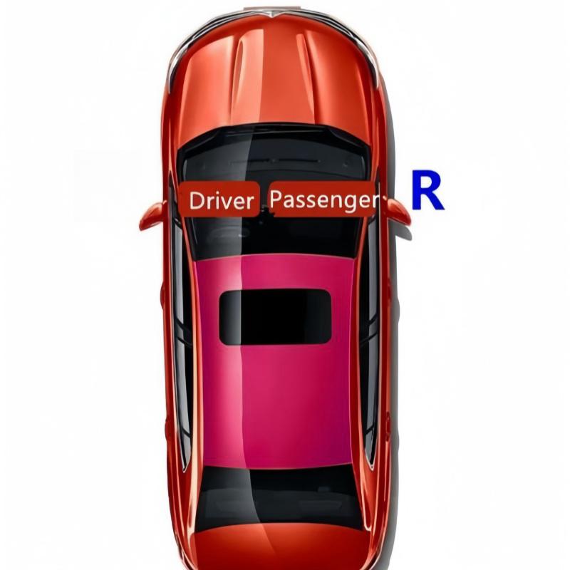 Rearview Mirror Glass/Lens for BYD DOLPHIN MINI Rearview Mirror Heated White Lenses