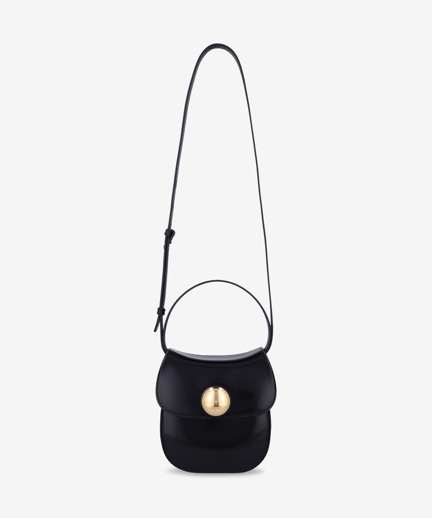 Marni Beaded Saddle Shoulder Bag - Black / Sbmp0218U0P794300N99