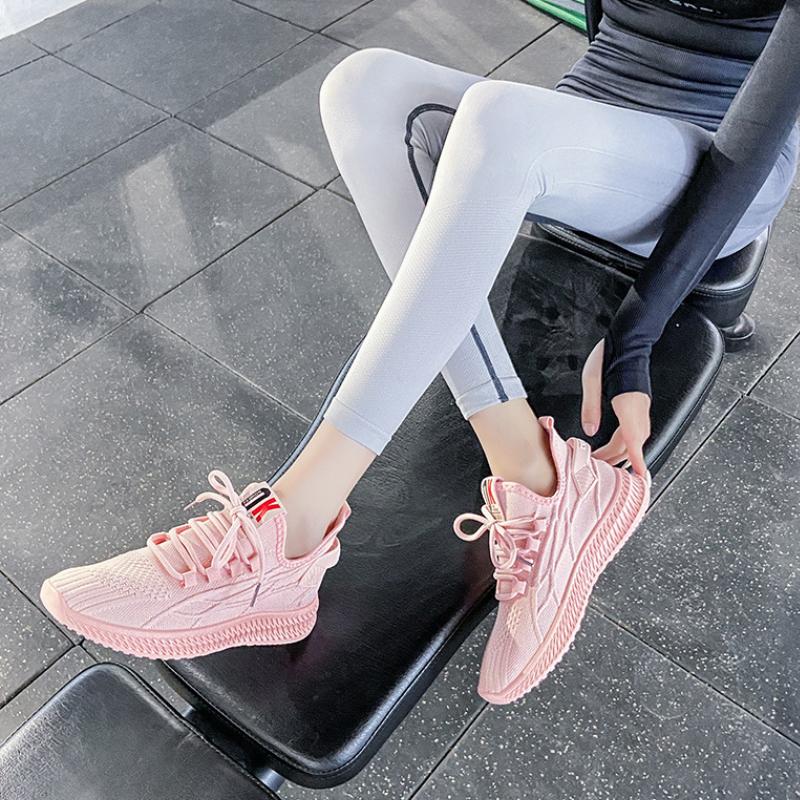 Fashion Spring Sneakers for Women 2025 New Fashion Mesh Breathable Running Vulcanize Shoes Sports Female Tennis Basketball Shoe Trainers