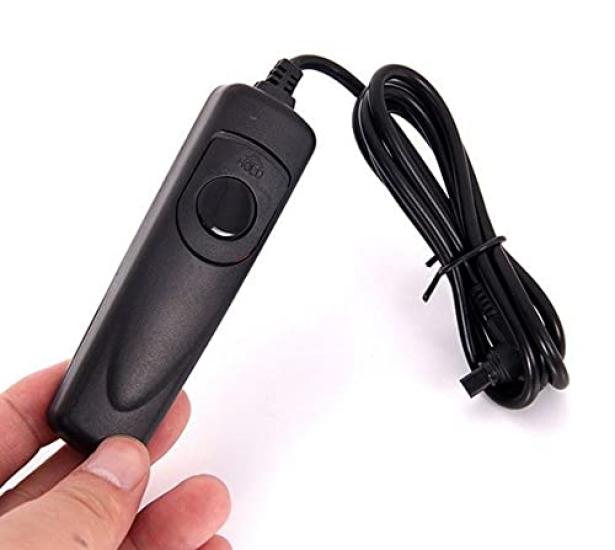Canon Compatible Shutter Remote Control for EOS 5D Mark with Hold Function RS-80N3 6D, 7D, III, etc.,