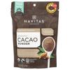 Navitas Organics Organic Cacao Powder, Unsweetened, 8 Oz (227 G)