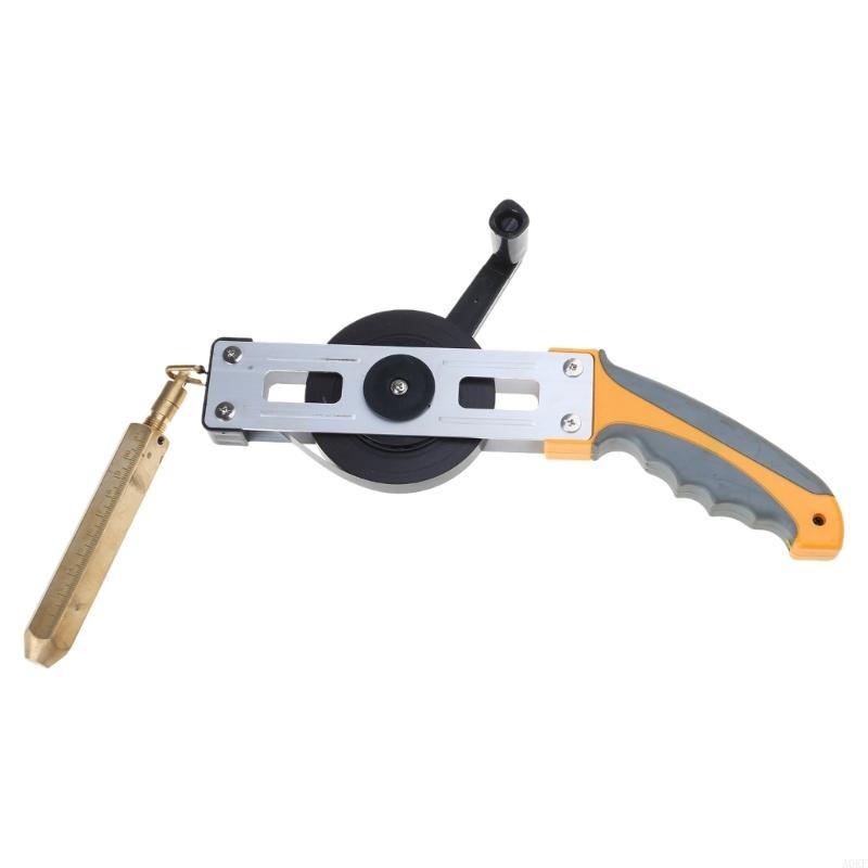 5/10/15/20/30M Oil Gauging Tapes Metal Tape Measure with Brass PlumbBob A0KF