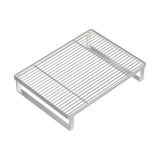 Gas Stove Rack Induction Cooker Bracket Solid Metal Structure Strong Load-bearing Multipurpose Storage Rack