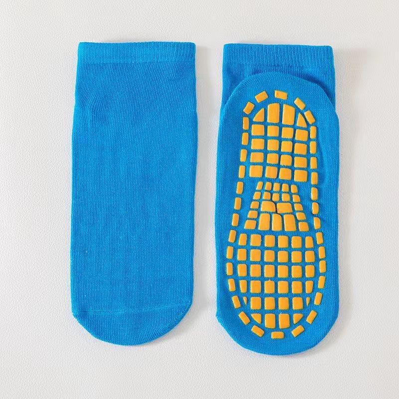 Дышащие нескользящие носки для детских игр и йоги для взрослых с индивидуальным логотипом