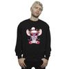 Disney Mens Lilo & Stitch Angel Reindeer Sweatshirt