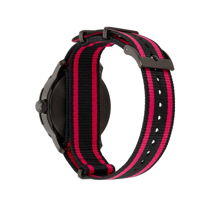 Tissot Коллекция Time Jog Кварцевый механизм Мужские часы Часы 40 мм Черный циферблат Корпус из нержавеющей стали Холщовый ремешок T095.410.37.057.01