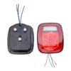12V LED Tail Lights License Plate Lamp Spare Accessories Easy Installation Replacement For Jeep For Wrangler YJ TJ