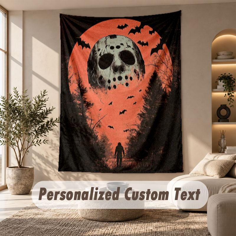 Wall Hanging Tapestry Art Cloth Bedroom Room Background DecorFriday the 13th Jason Voorhees
