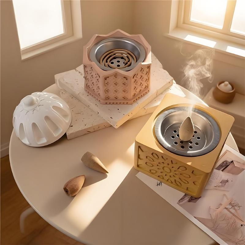 DIY Силиконовая форма для многоугольной аромалампы в арабском стиле, формы для бетонных и цементных подсвечников