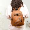 Shoulder Bag Style Fashionable and Versatile Backpack for Ladies, Casual Style, Travel-sized, Large Capacity Schoolbag