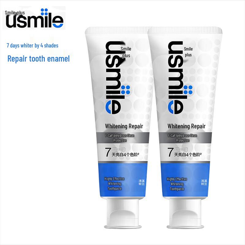 usmile Эффективная отбеливающая зубная паста для восстановления эмали