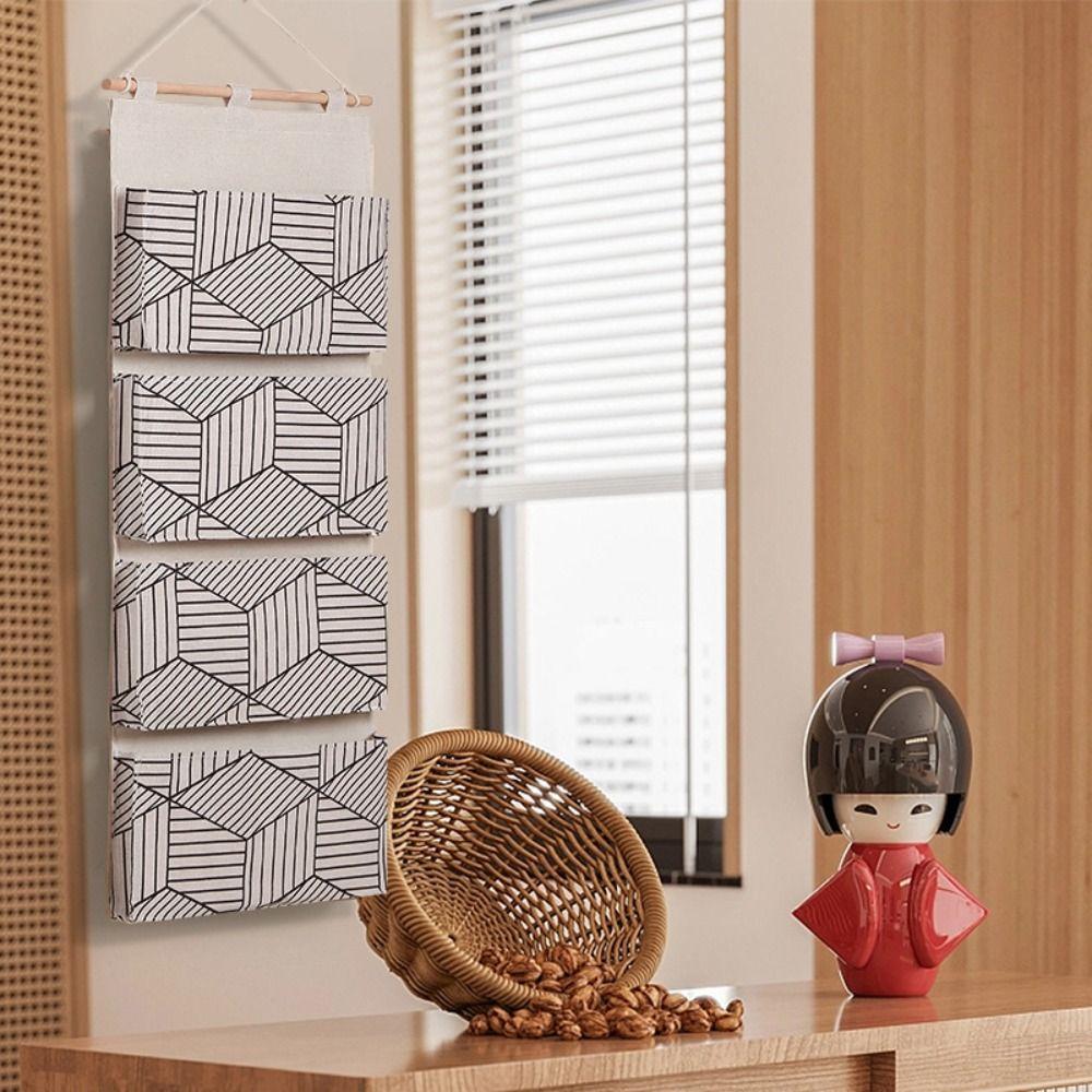 Waterproof Storage Bag Wall Mounted Bedside Organizer Portable Sundries Storage Pouches Home